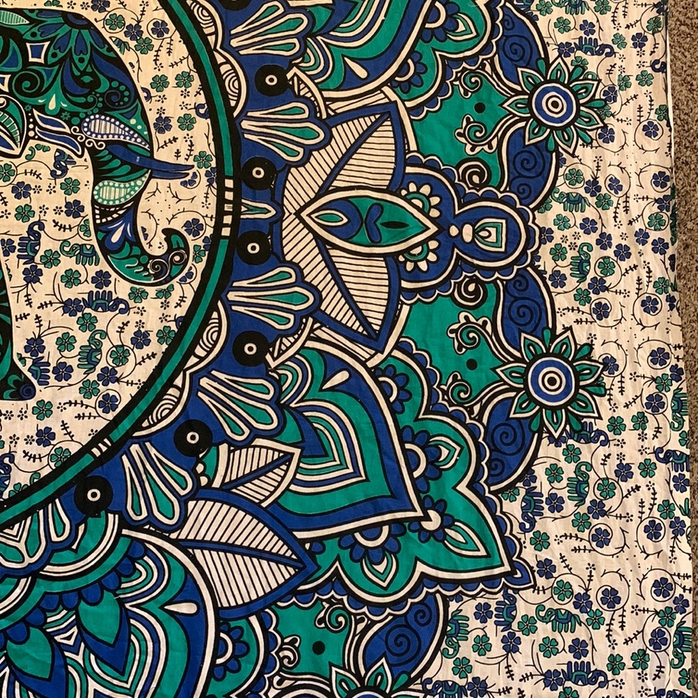 Elephant Mandala Tapestry - Picture 4 of 5